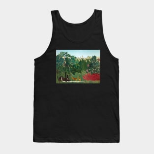 Henri Rousseau - The Waterfall Tank Top